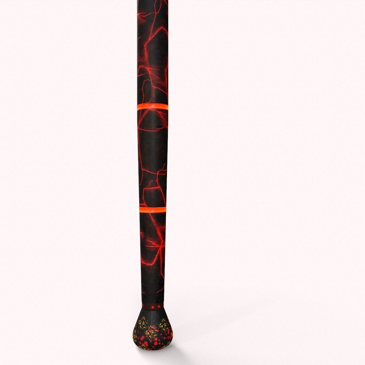 Sci-Fi Axe V2 Low-poly 3D model_8