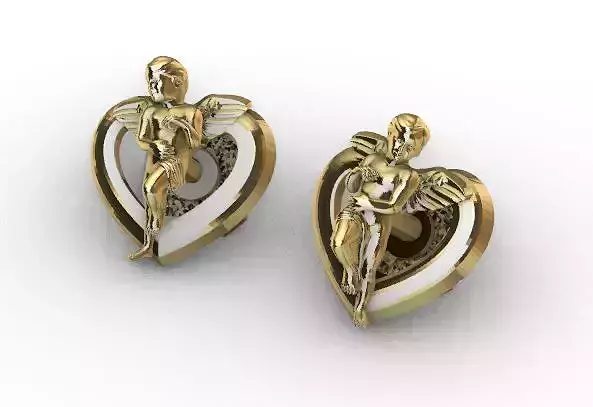 Earrings BS061 3D Model Files