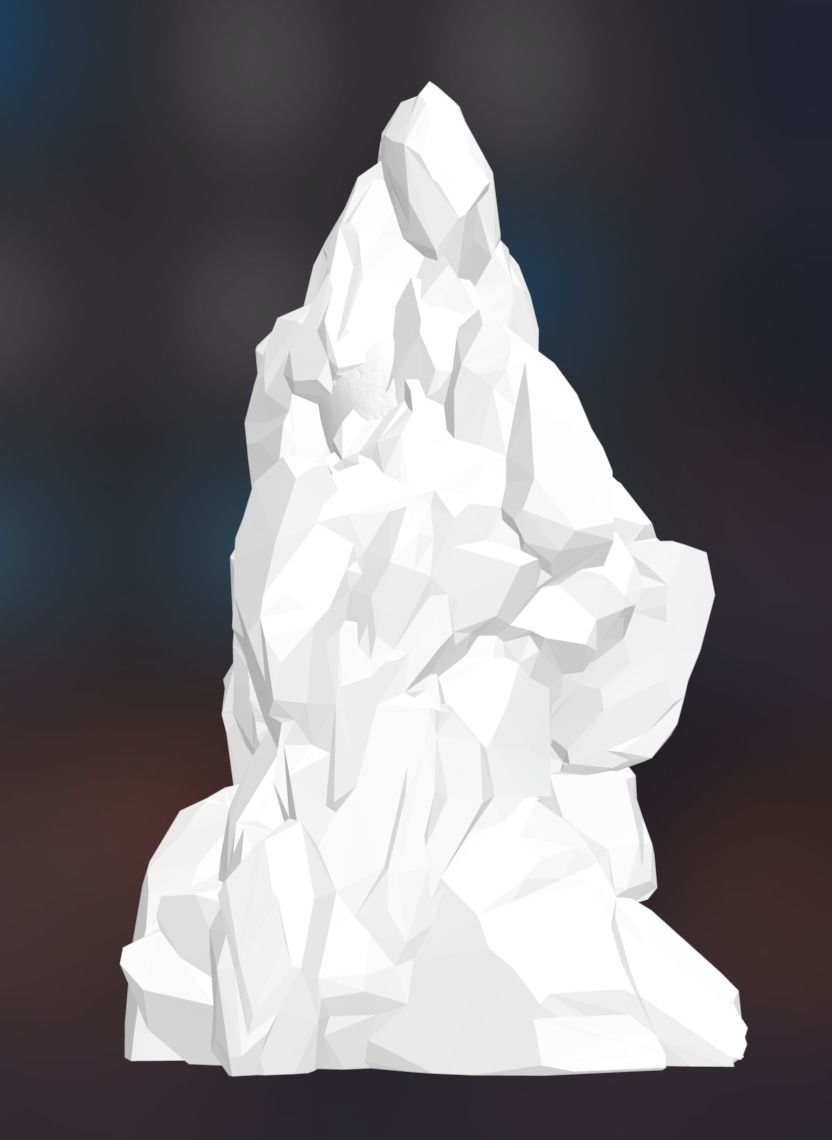 Frostmourne Ice Block Stand 3D print model_2