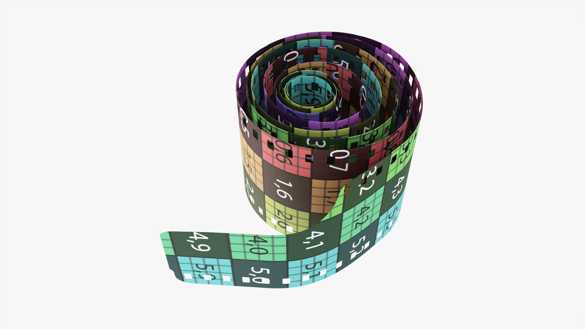 Small photographic film roll 3D model_9