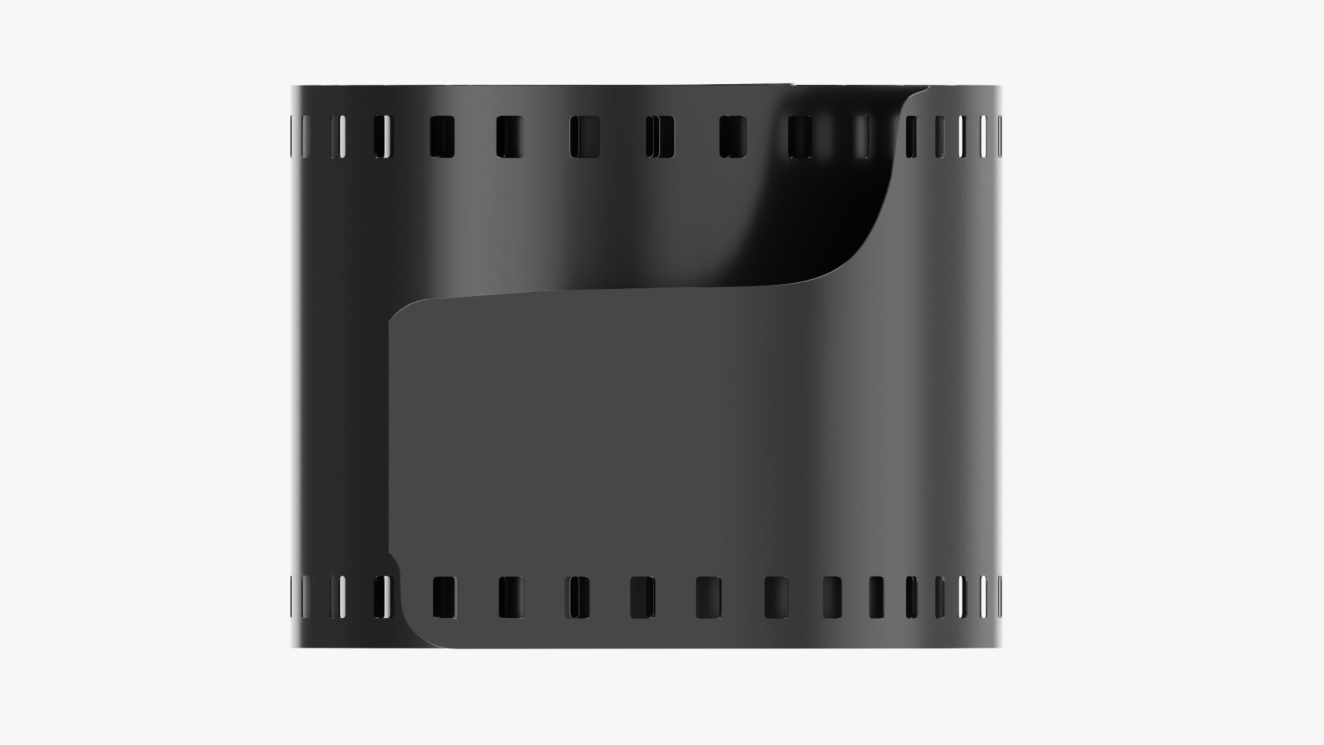 Small photographic film roll 3D model_3