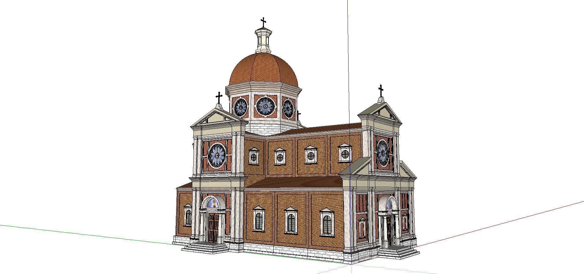 Architecture-Religion-God-Culture-Temple -0210 3D model_1