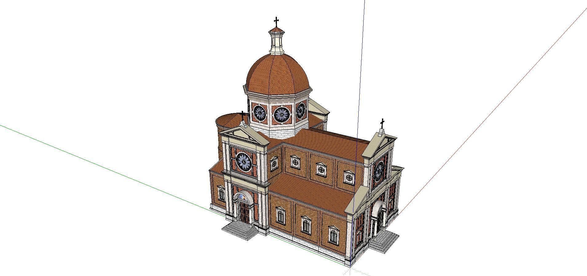 Architecture-Religion-God-Culture-Temple -0210 3D model_4