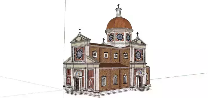 Architecture-Religion-God-Culture-Temple -0210 3D model