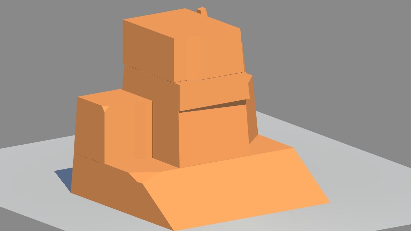 POLYGRUNT Airforce Pack Lowpoly Jets Helicopter with Environment Low-poly 3D model_18