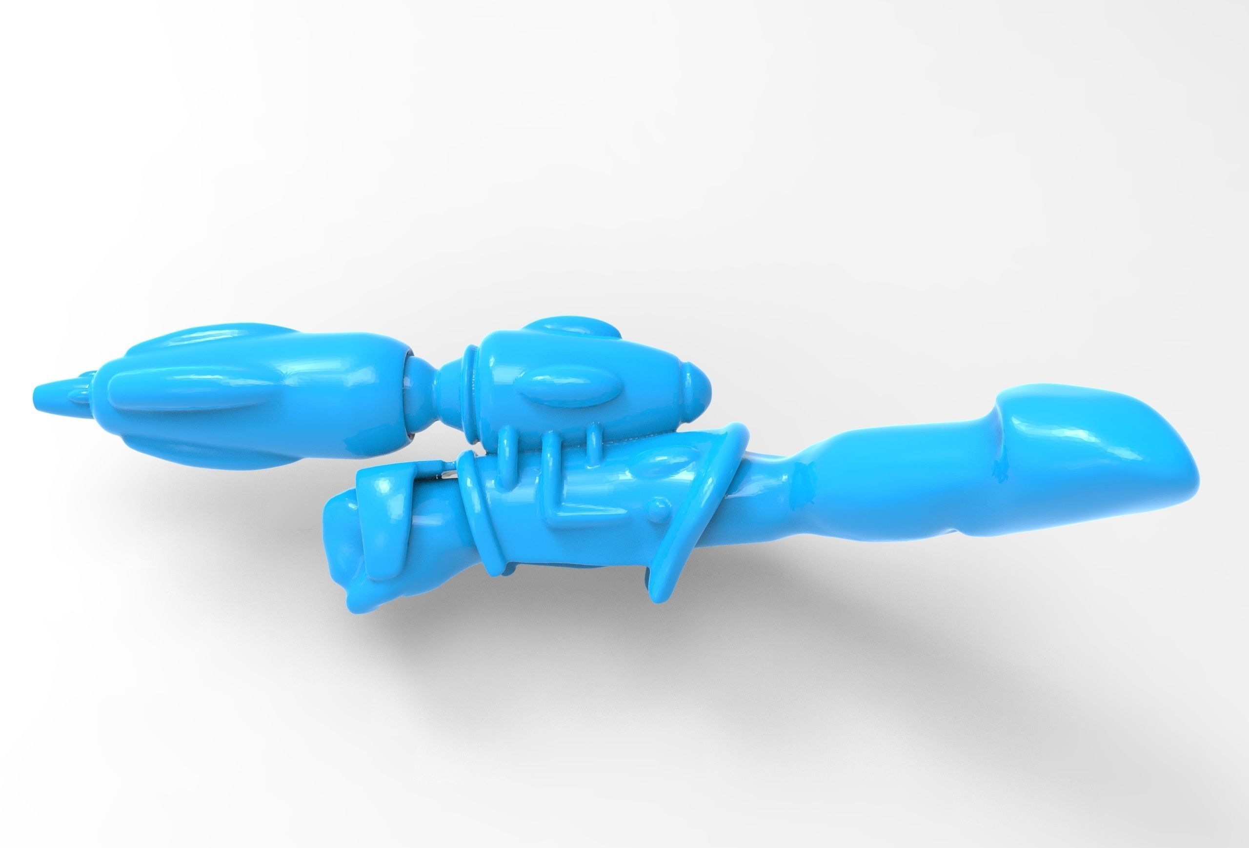 Space Clown - Entire set - Fusion Pistol Caress Embrace Kiss 3D print model_54