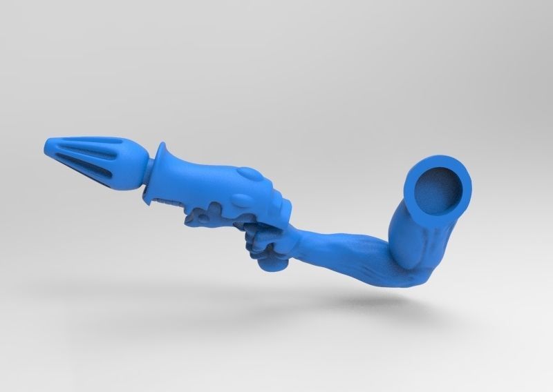 Space Clown - Entire set - Fusion Pistol Caress Embrace Kiss 3D print model_4