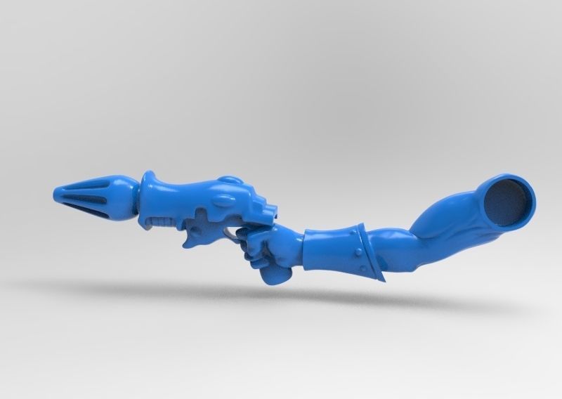 Space Clown - Entire set - Fusion Pistol Caress Embrace Kiss 3D print model_6