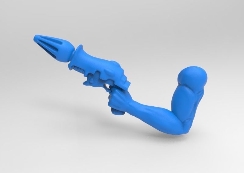 Space Clown - Entire set - Fusion Pistol Caress Embrace Kiss 3D print model_1