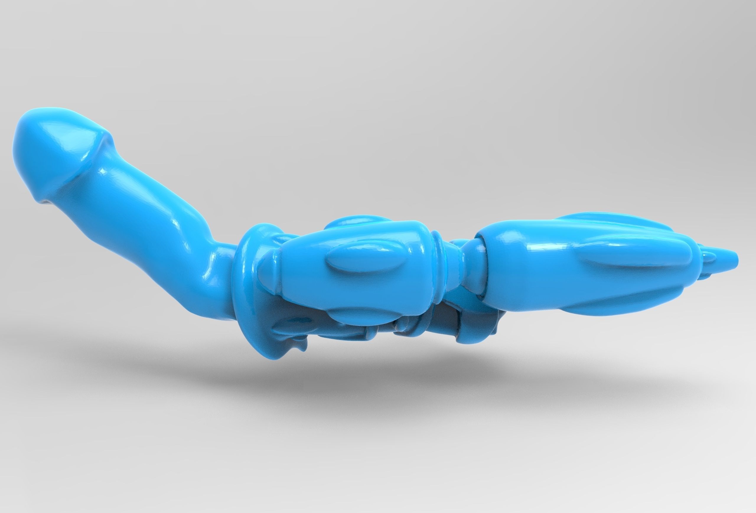Space Clown - Entire set - Fusion Pistol Caress Embrace Kiss 3D print model_55