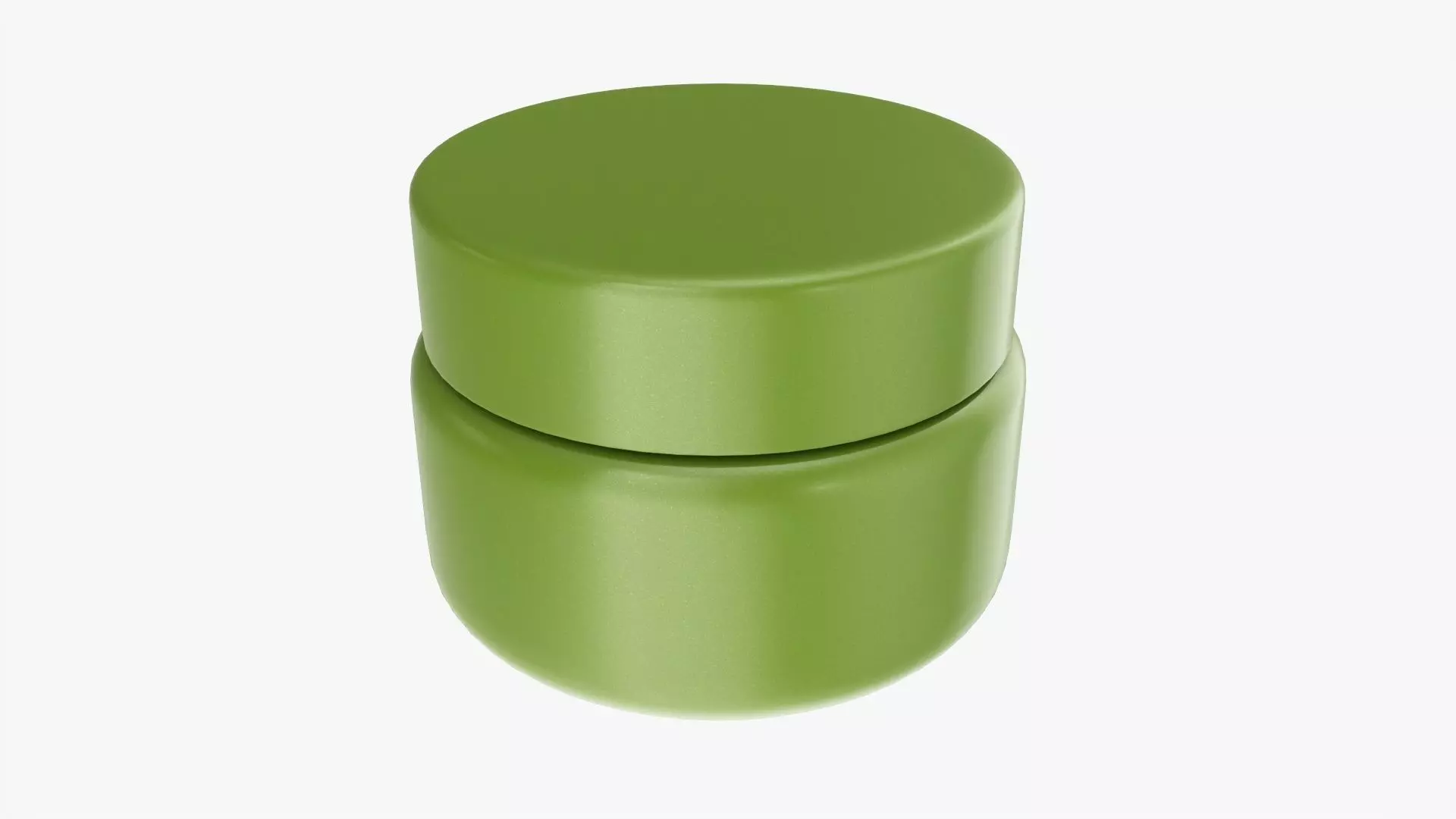 Plastic Jar Mockup 01 3D model_0