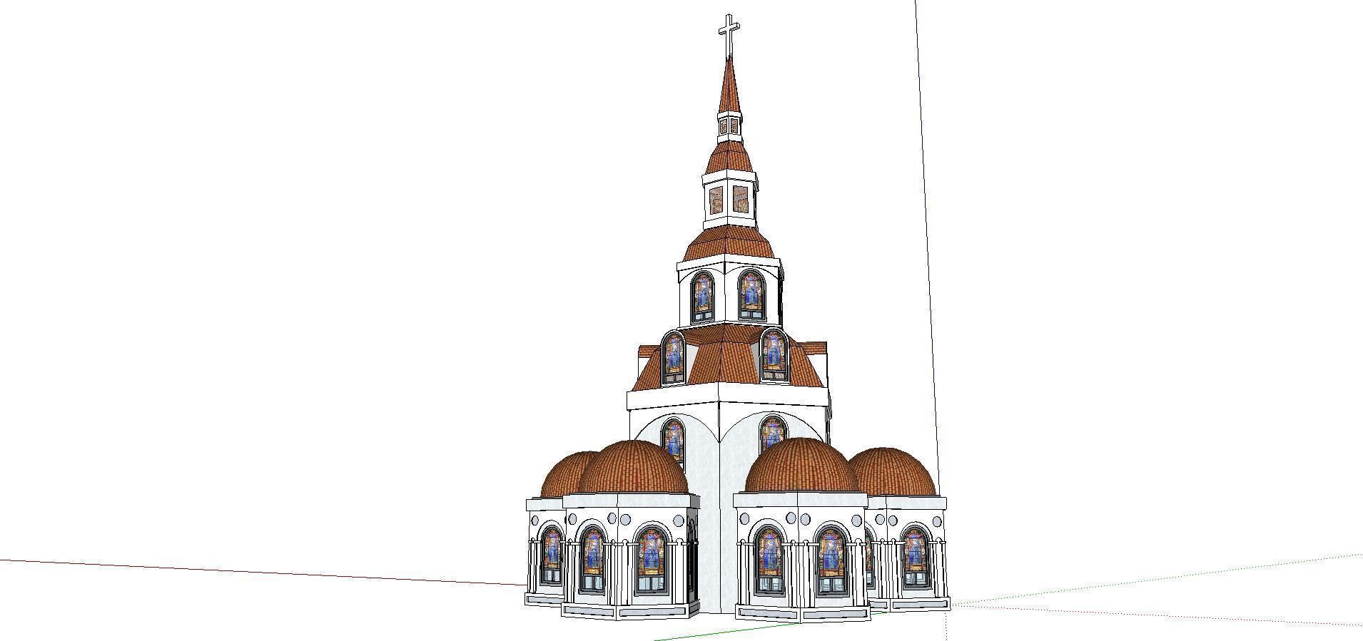 Architecture-Religion-God-Culture-Temple -0217 3D model_2