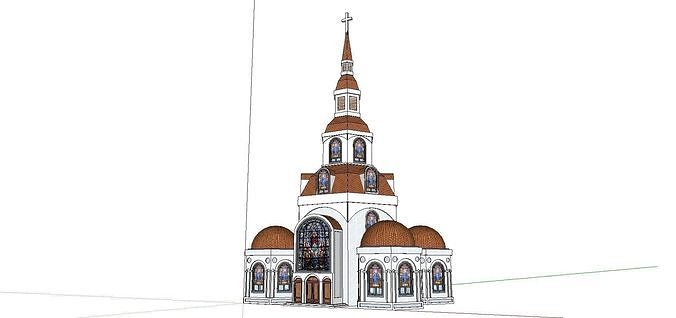 Architecture-Religion-God-Culture-Temple -0217 3D model