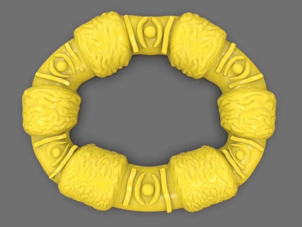 Stylized King Cake Mexican Style 3D print model_14