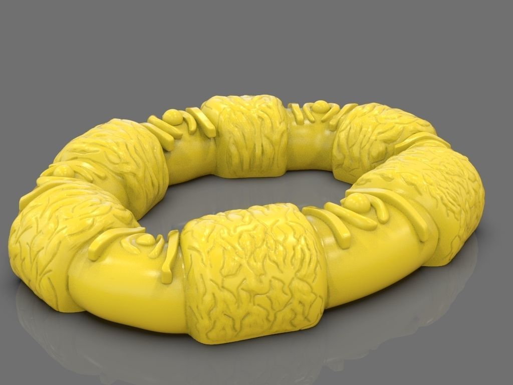Stylized King Cake Mexican Style 3D print model_12