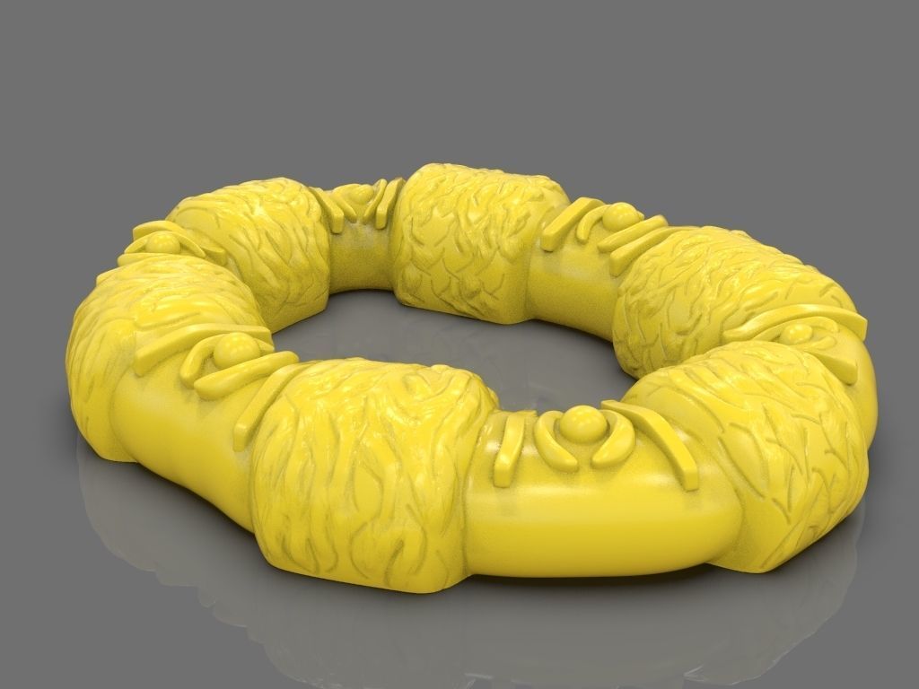 Stylized King Cake Mexican Style 3D print model_10