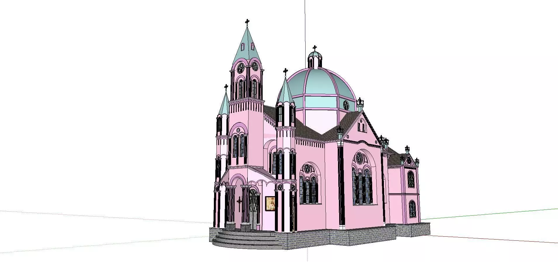 Architecture-Religion-God-Culture-Temple -0225 3D model_0