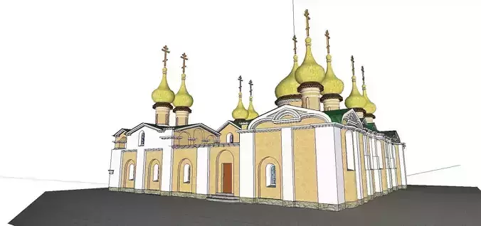 Architecture-Religion-God-Culture-Temple-0143 church with gold domes