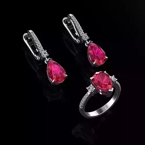 Ring and Earrings 144