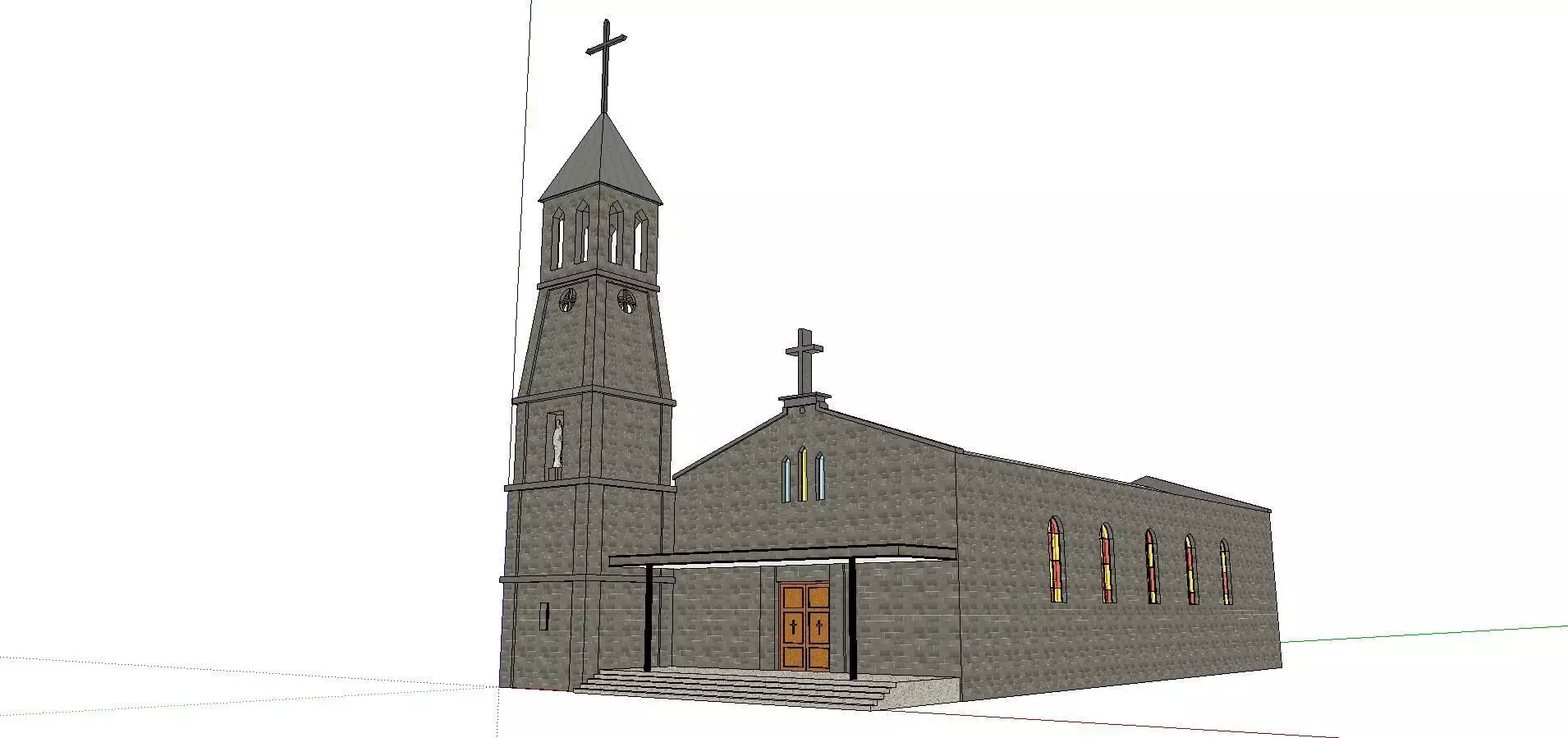 Architecture-Religion-God-Culture-Temple -0231 3D model