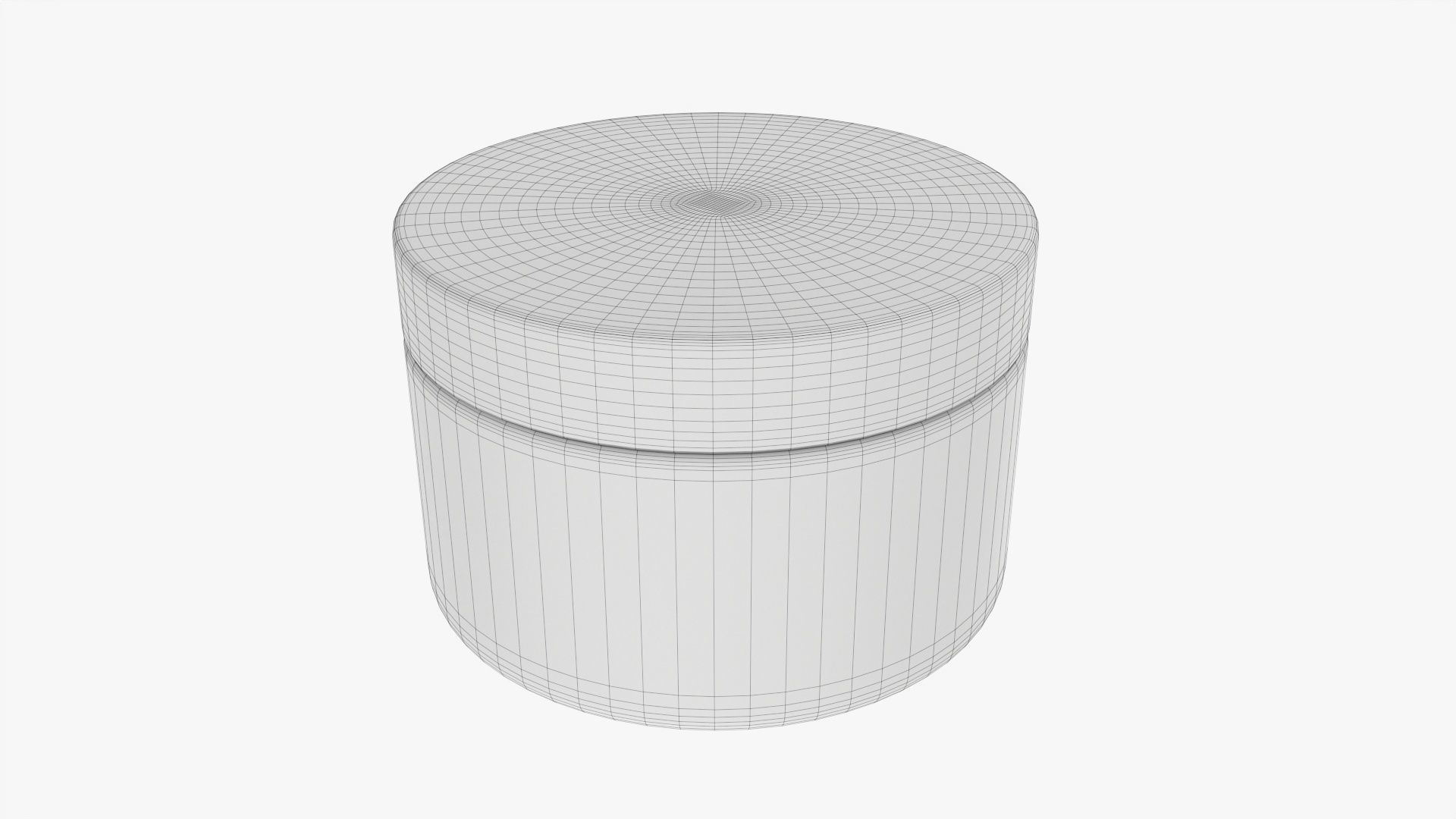 Plastic Jar Mockup 04 3D model_6