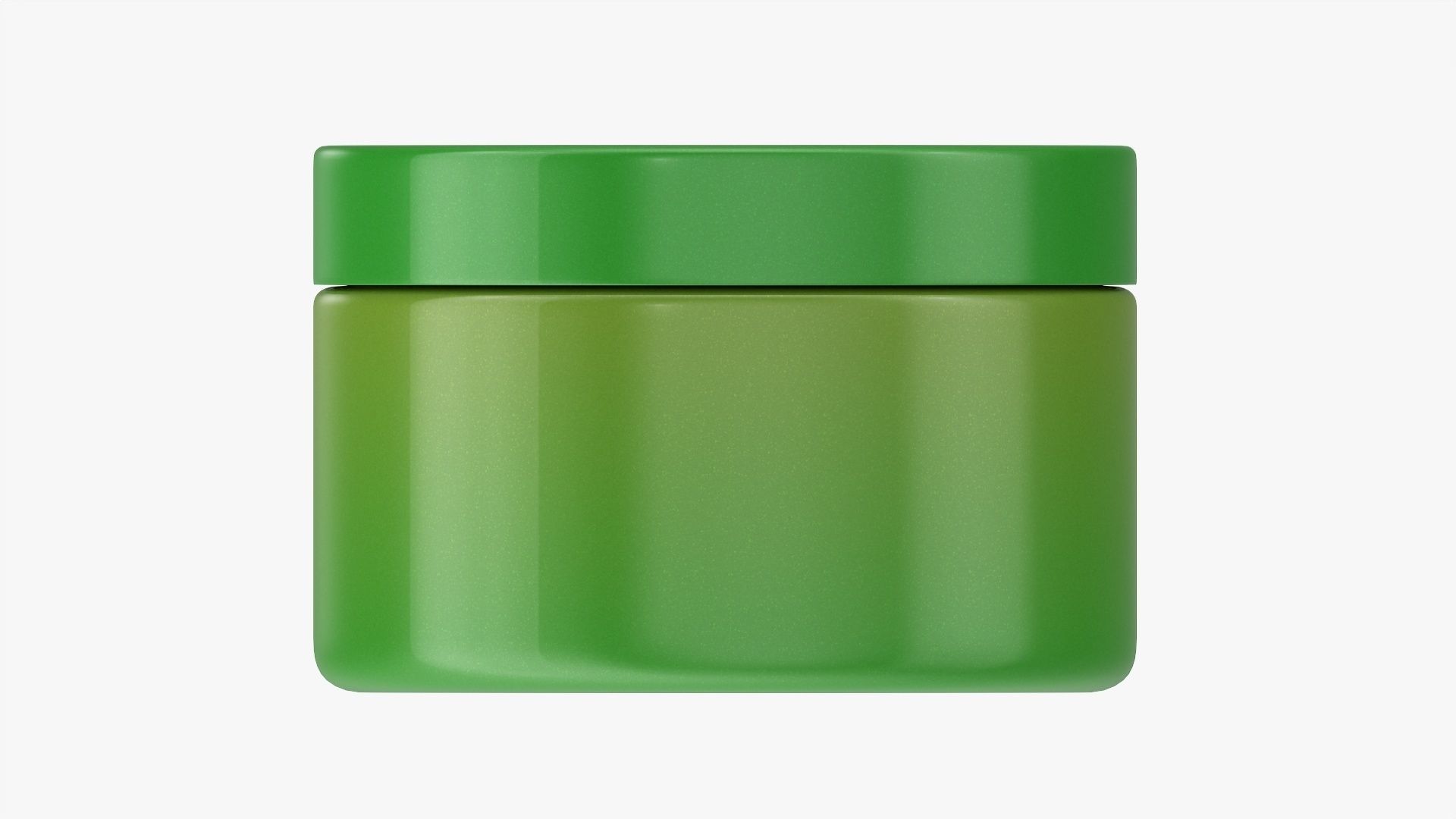 Plastic Jar Mockup 04 3D model_4