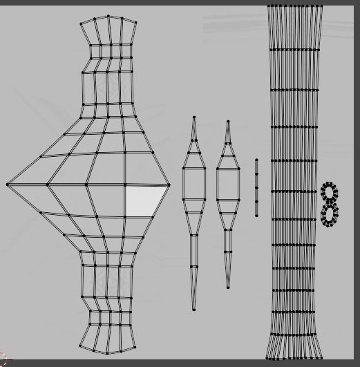 Norse-Gaelic Axe Low-poly 3D model Low-poly 3D model_7