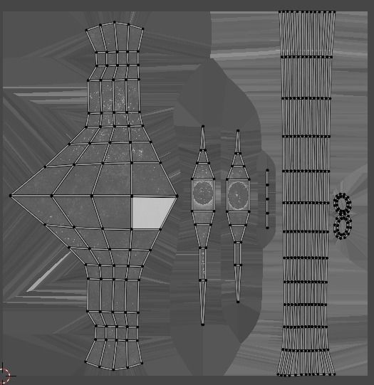 Norse-Gaelic Axe Low-poly 3D model Low-poly 3D model_10