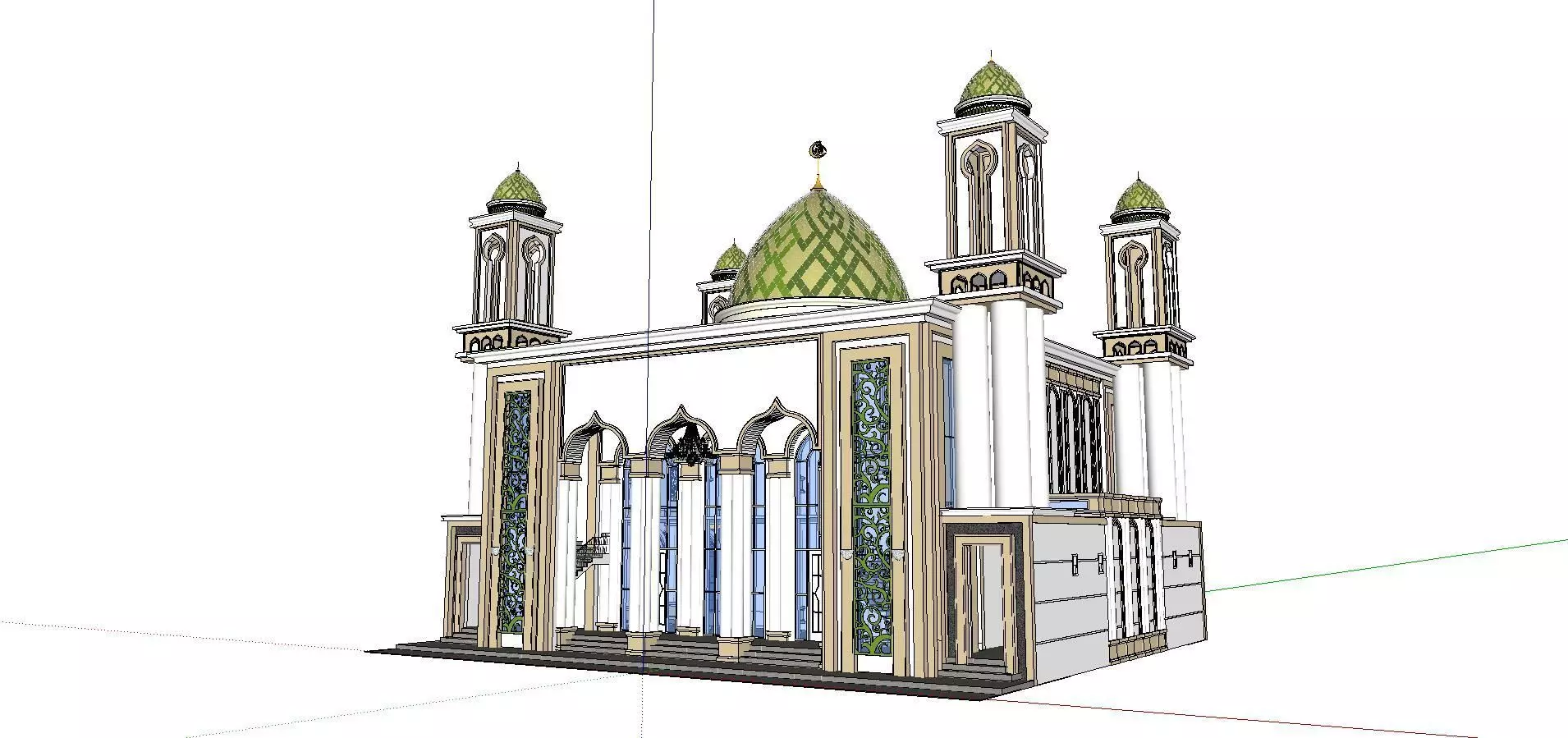 Architecture-Religion-God-Culture-Temple-0294 mosque 3D model_0