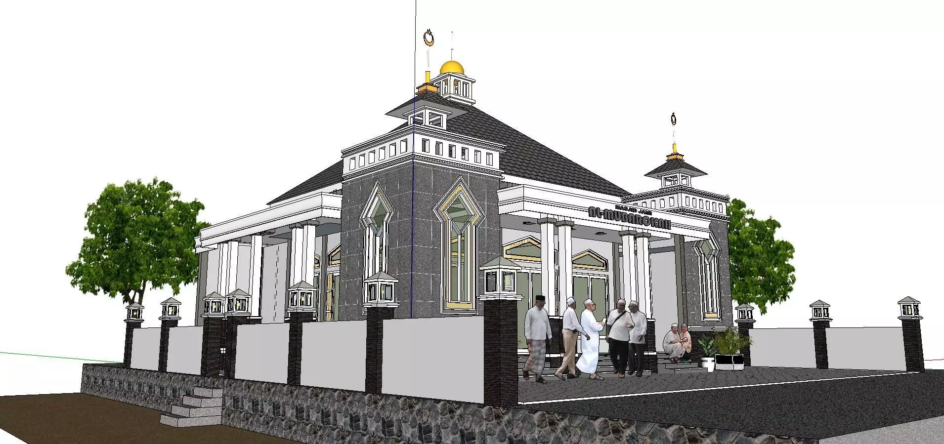 Architecture-Religion-God-Culture-Temple -0238 3D model