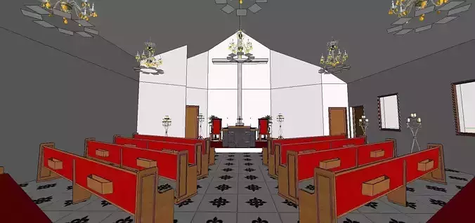 Architecture-Religion-God-Culture-Temple-0280 interior of church