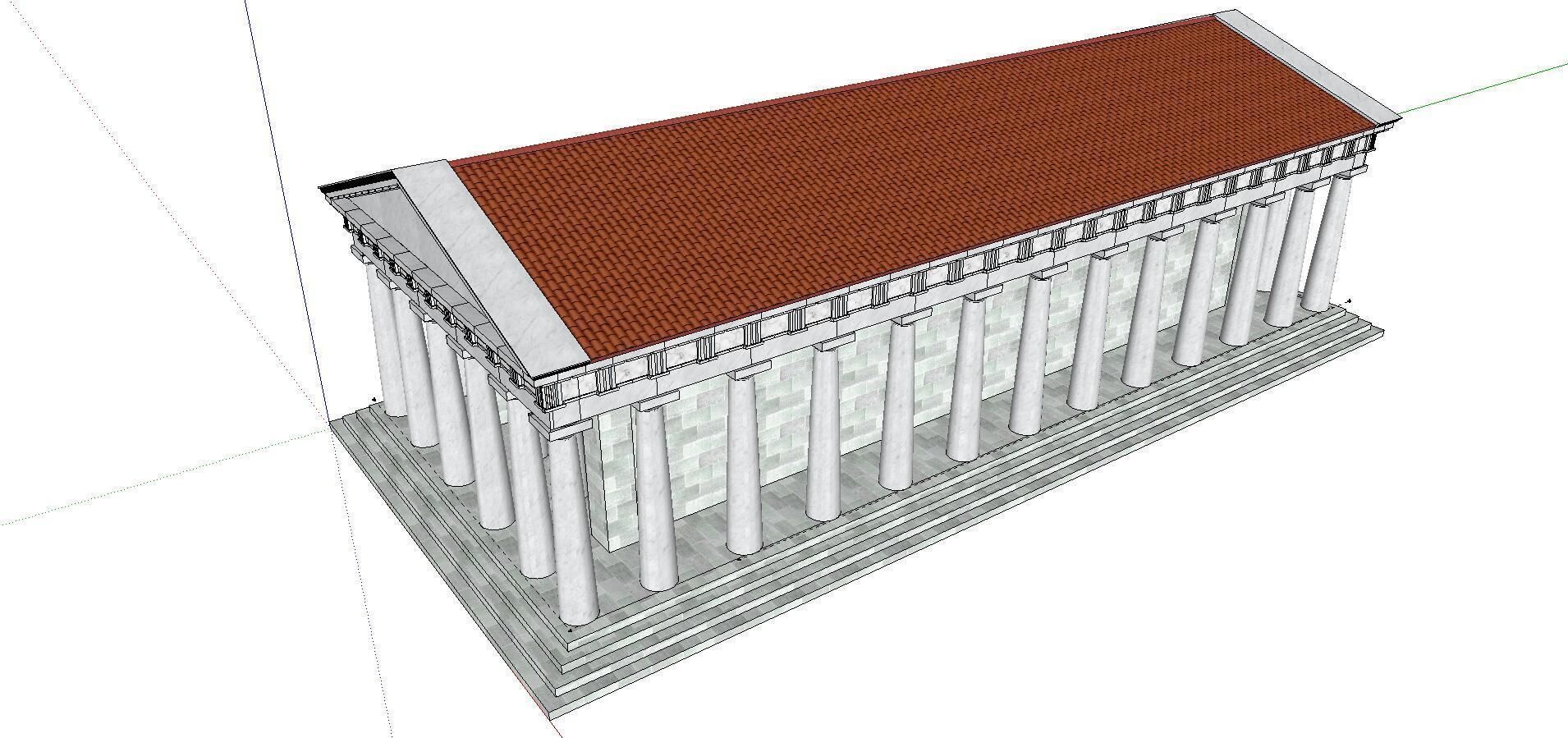 Architecture-Religion-God-Culture-Temple-0271 greek temple wi... 3D model_4