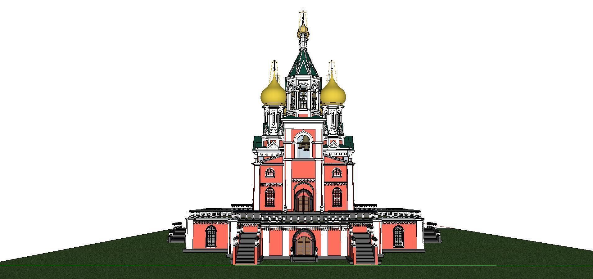 Architecture-Religion-God-Culture-Temple-0263 3D model_4