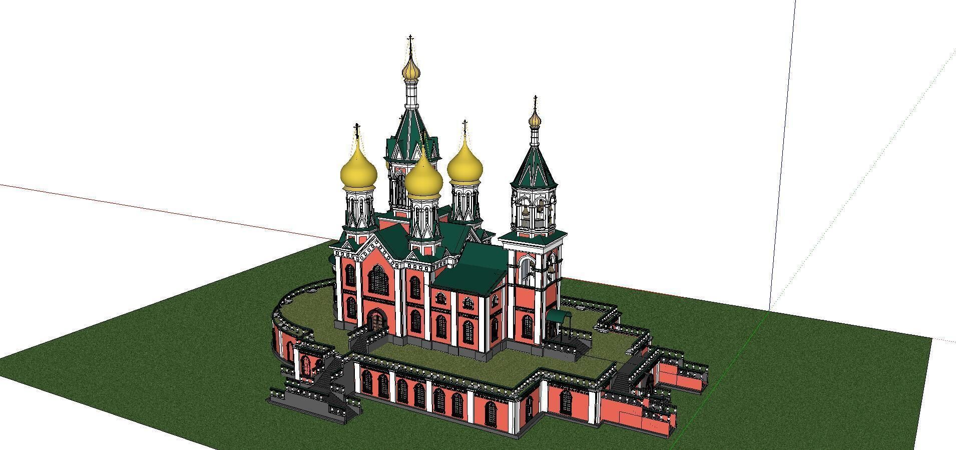 Architecture-Religion-God-Culture-Temple-0263 3D model_2