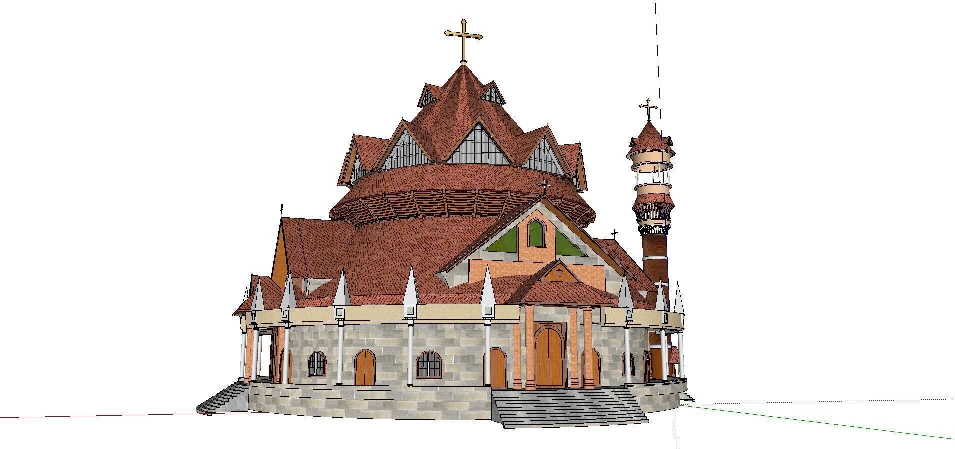 Architecture-Religion-God-Culture-Temple-0261 mosque 3D model_2