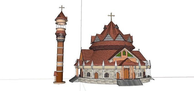 Architecture-Religion-God-Culture-Temple-0261 mosque 3D model