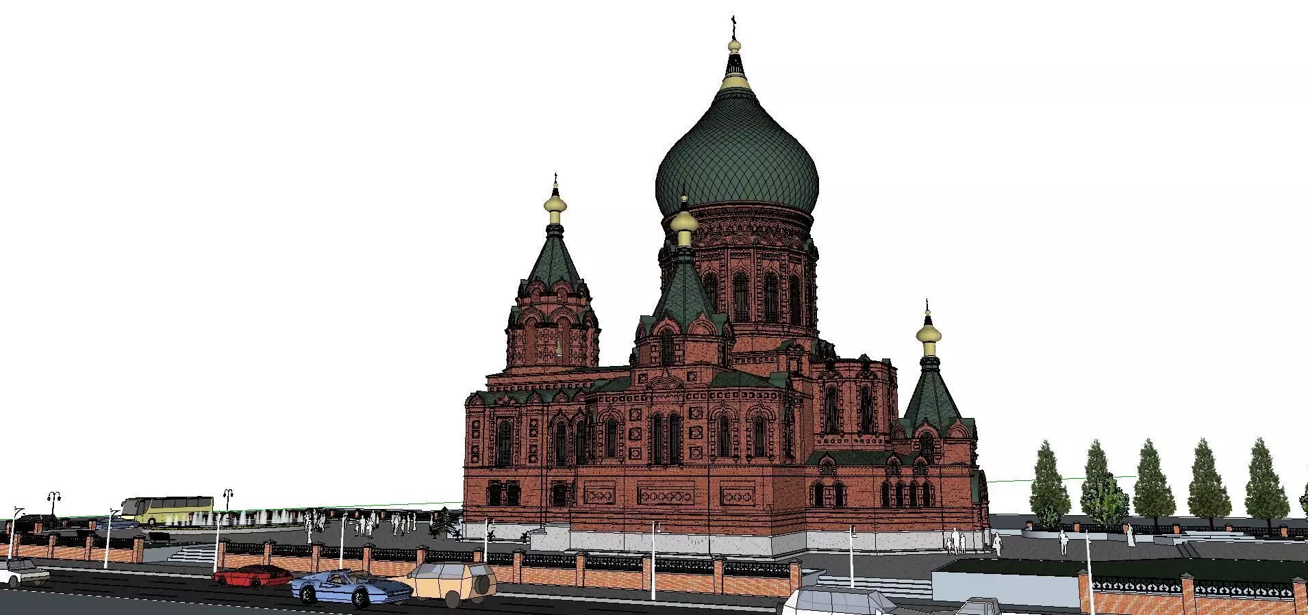 Architecture-Religion-God-Culture-Temple-0258 3D model_0