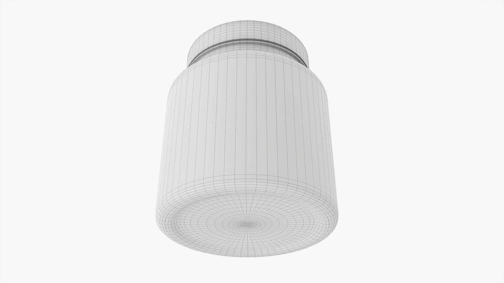 Plastic Jar Mockup 08 3D model_7