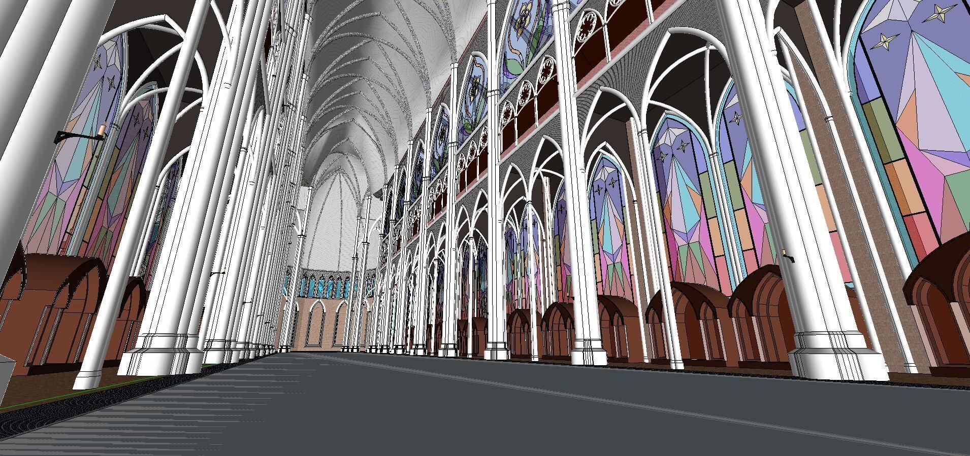 Architecture-Religion-God-Culture-Temple-0253 church 3D model_1