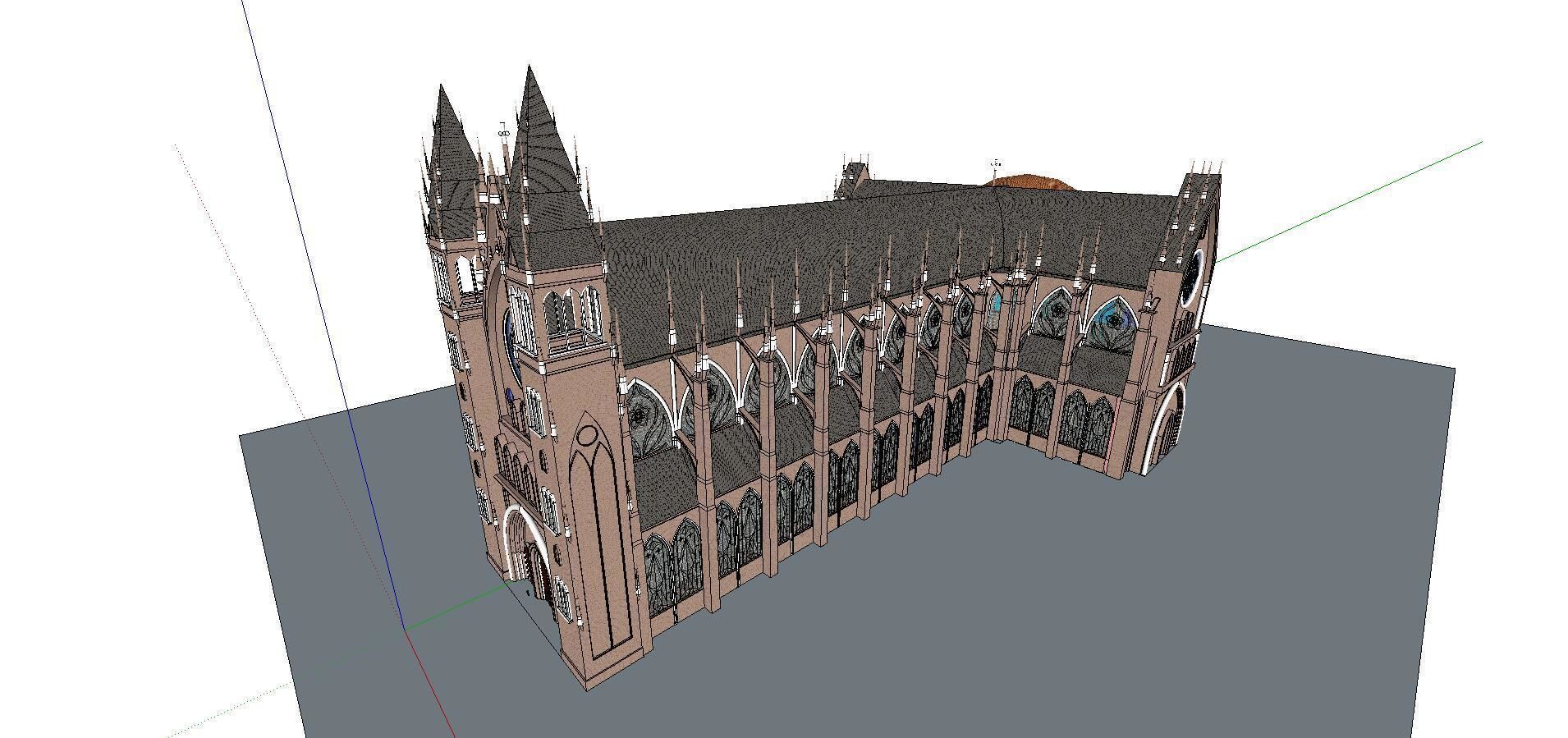 Architecture-Religion-God-Culture-Temple-0253 church 3D model_4