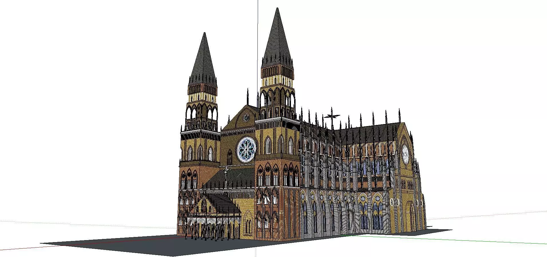 Architecture-Religion-God-Culture-Temple-0251 cathedral 3D model_0
