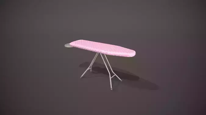 Pink and White Spots Ironing Board
