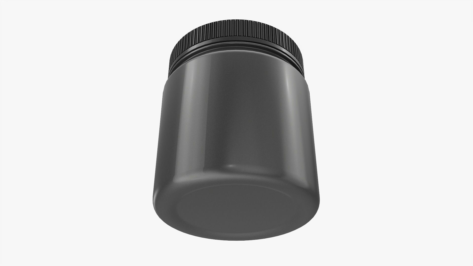 Plastic Jar Mockup 11 3D model_3