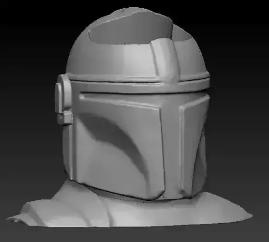 Mandalorian pen holder