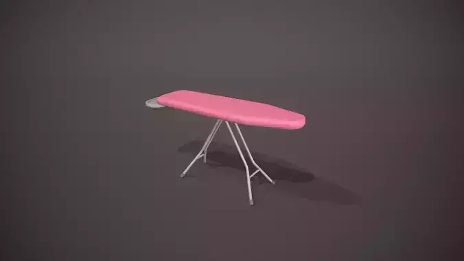 Plain Pink Ironing Board