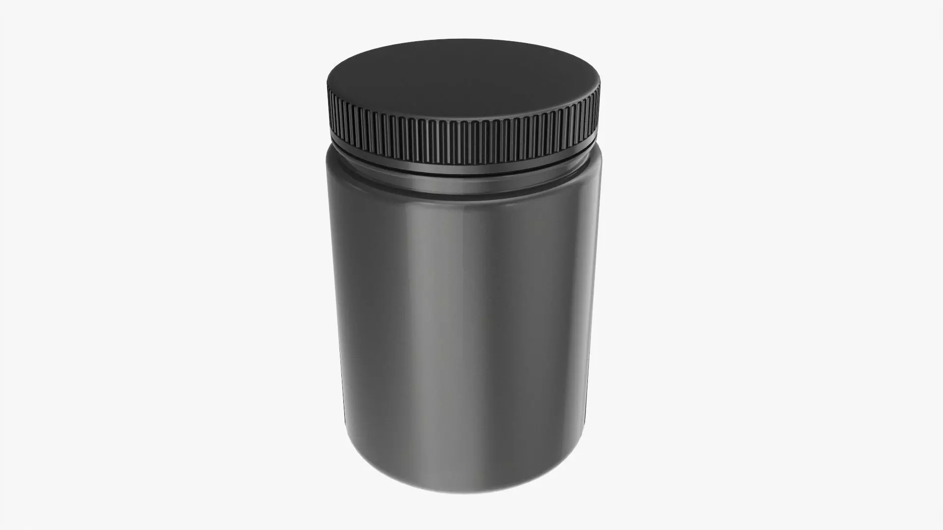 Plastic Jar Mockup 12 3D model_0