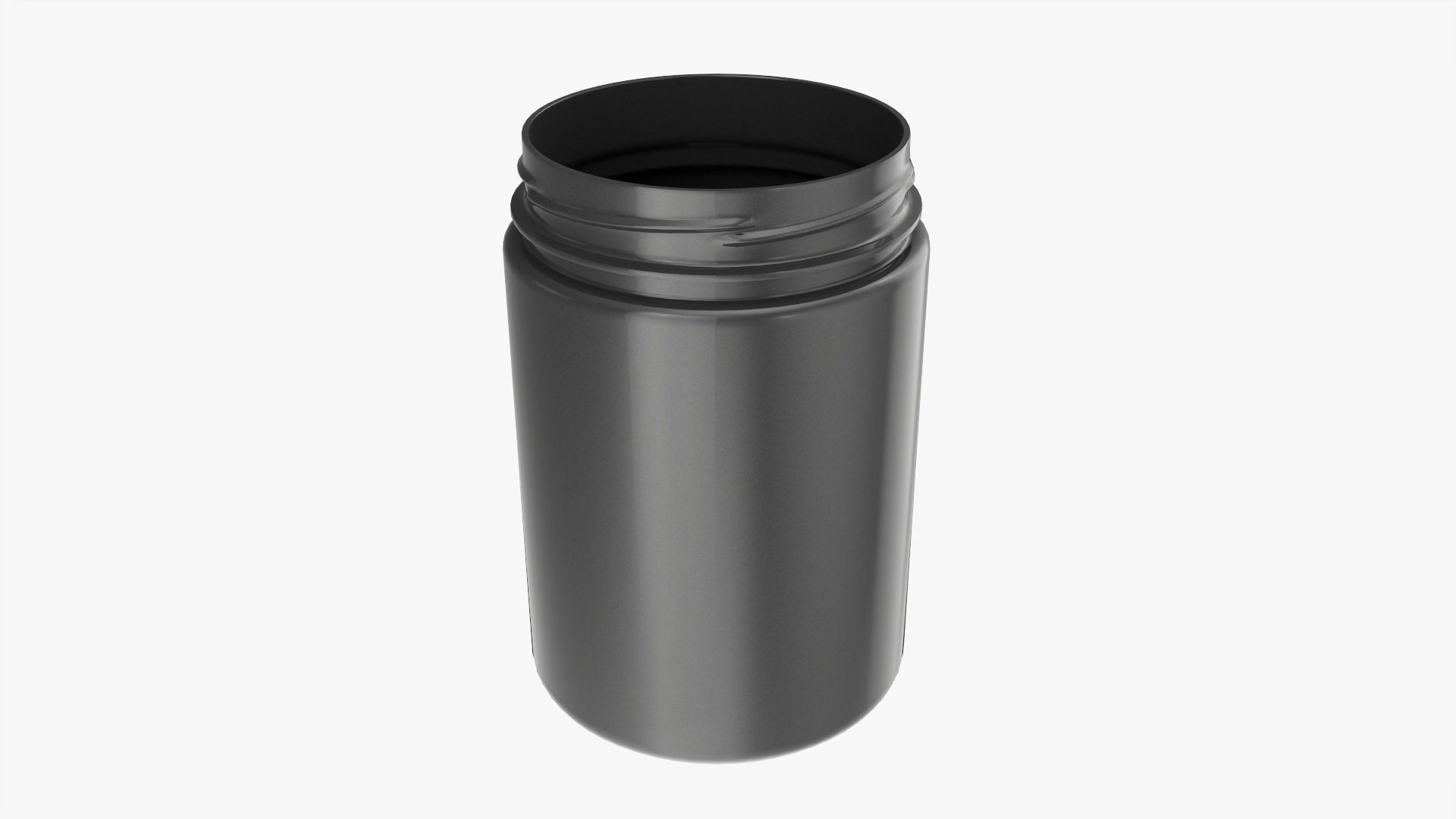 Plastic Jar Mockup 12 3D model_1