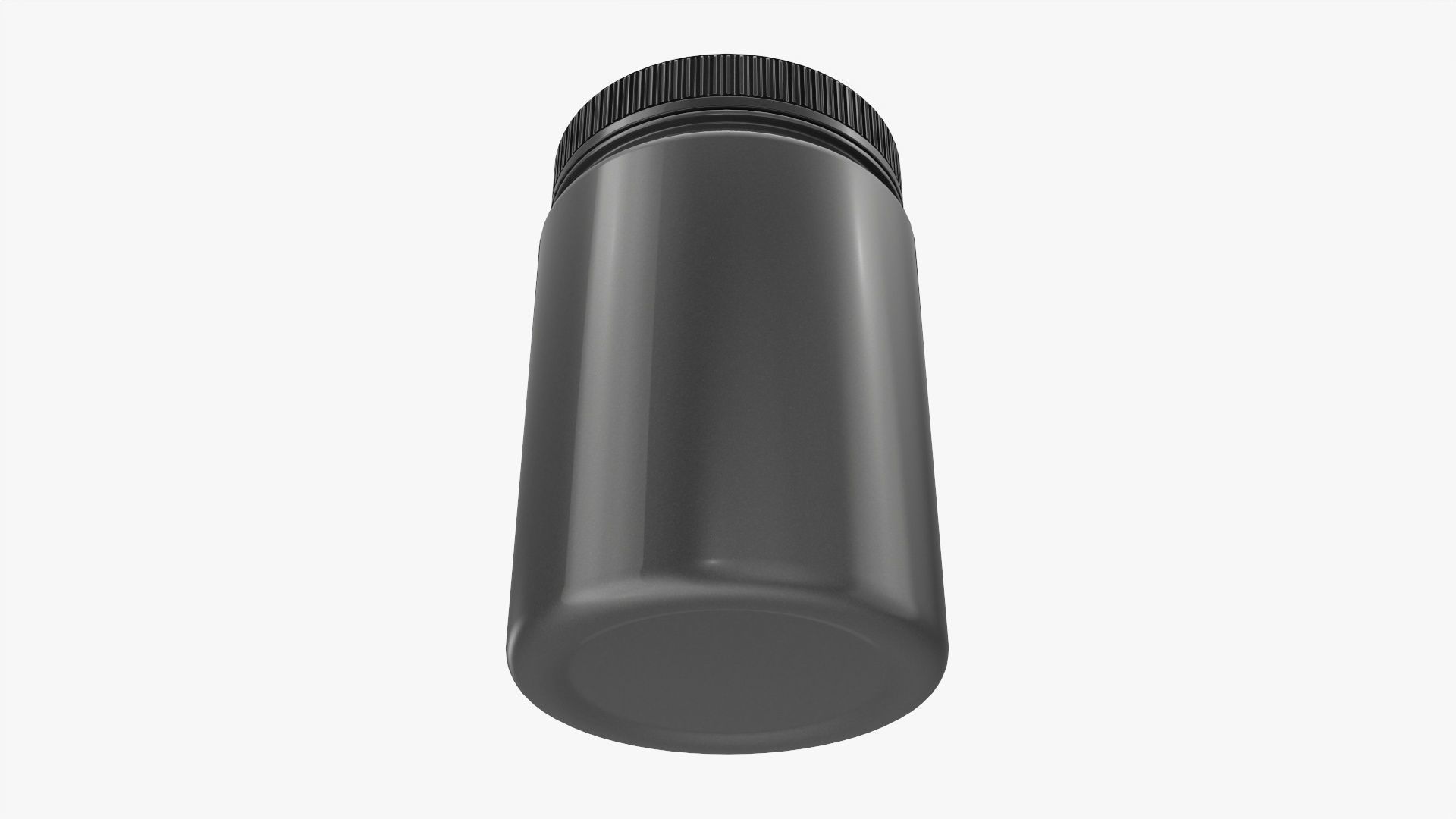 Plastic Jar Mockup 12 3D model_3