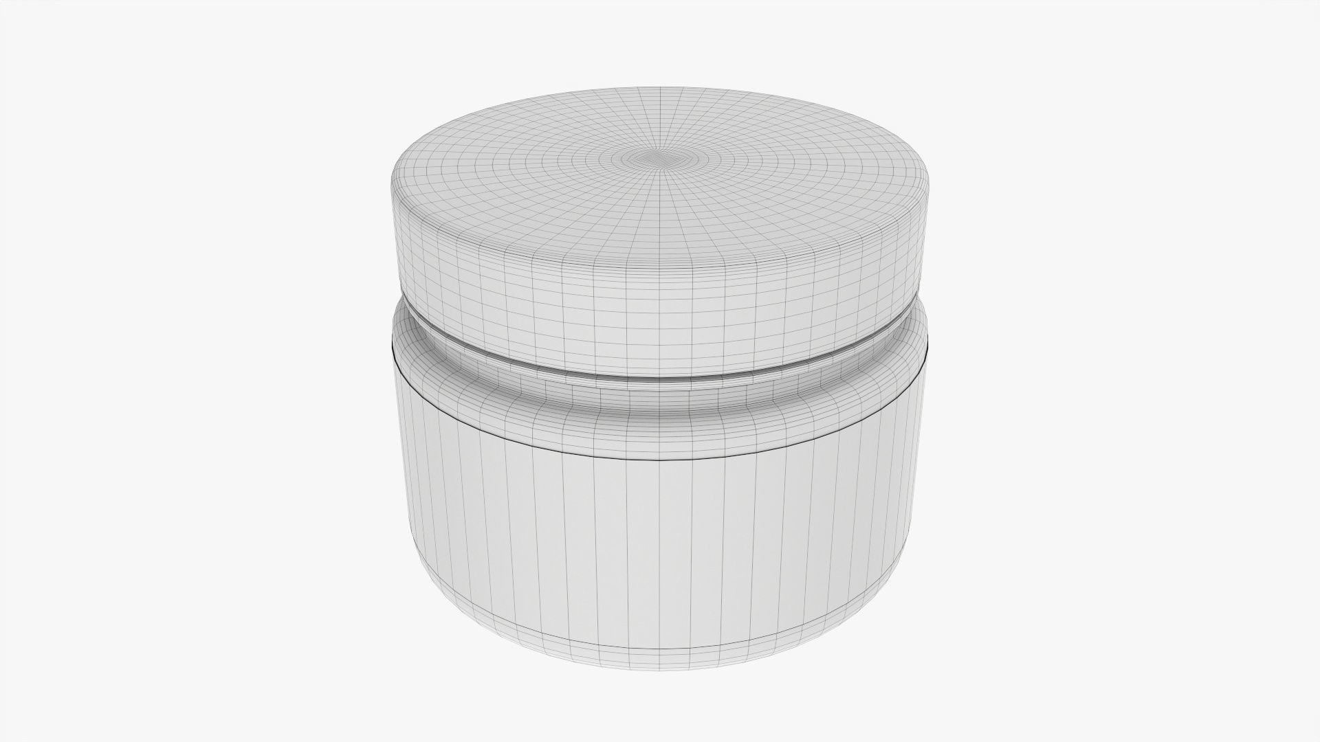 Plastic Jar Mockup 13 3D model_7