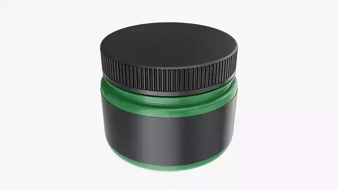 Plastic Jar Mockup 13